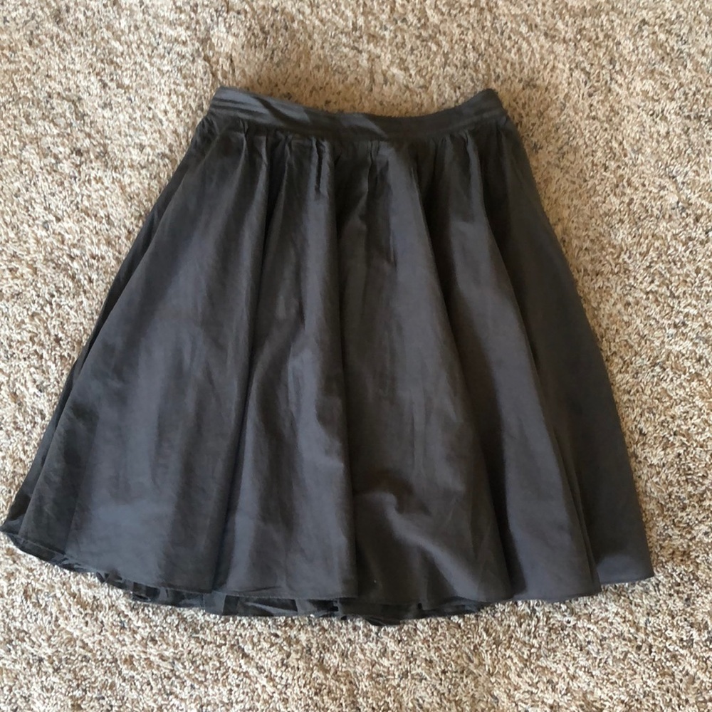 A Line Skirt with Pockets